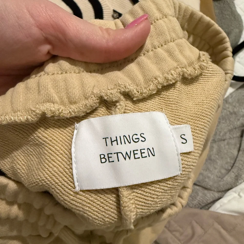 Tan Sweatshirt and Short set for Women - Picture 10 of 10